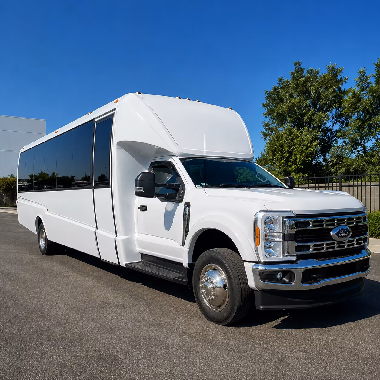 corporate shuttle buses for stonecrest business events
