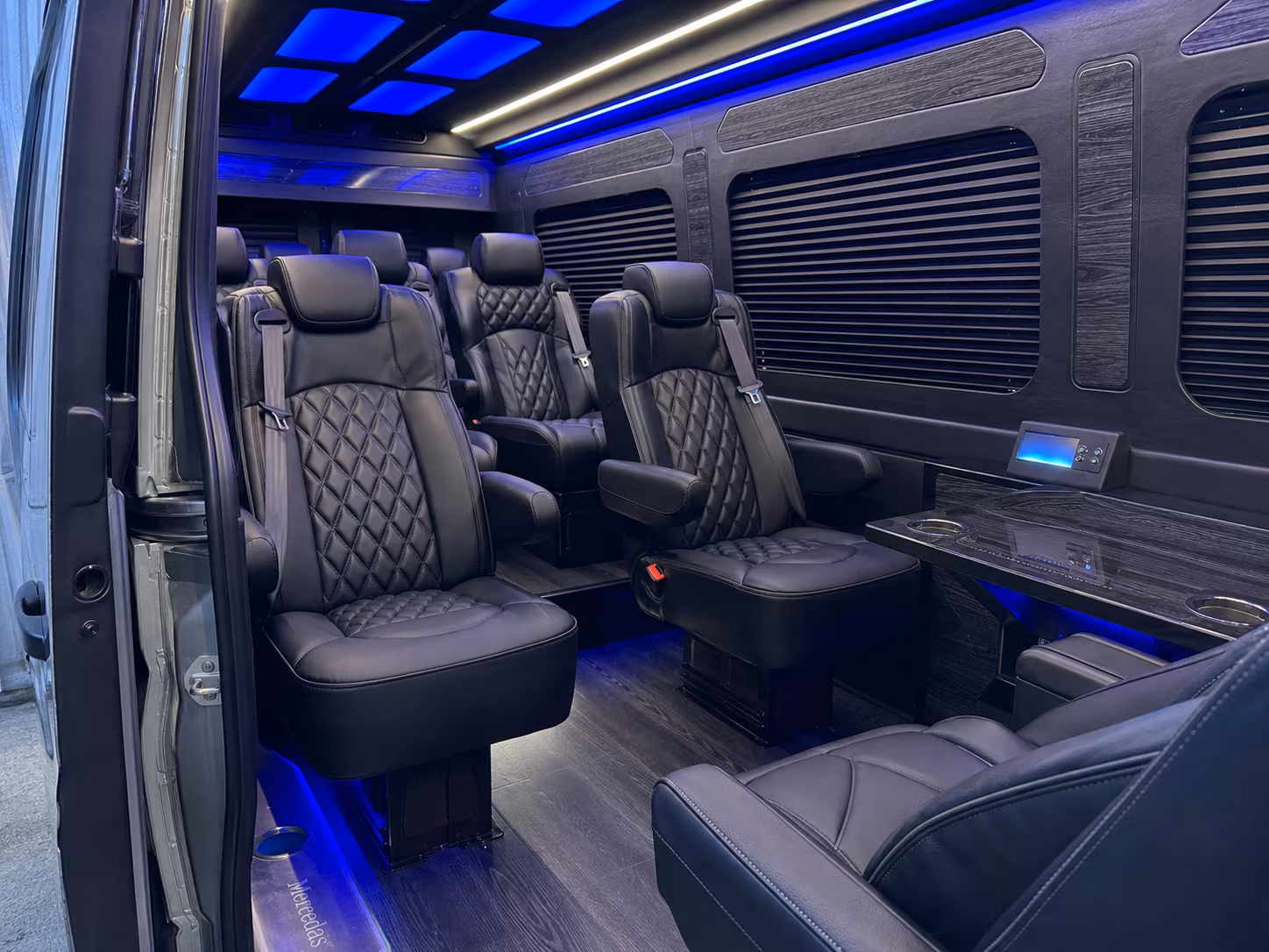 sprinter van transportation for groups and events across stonecrest