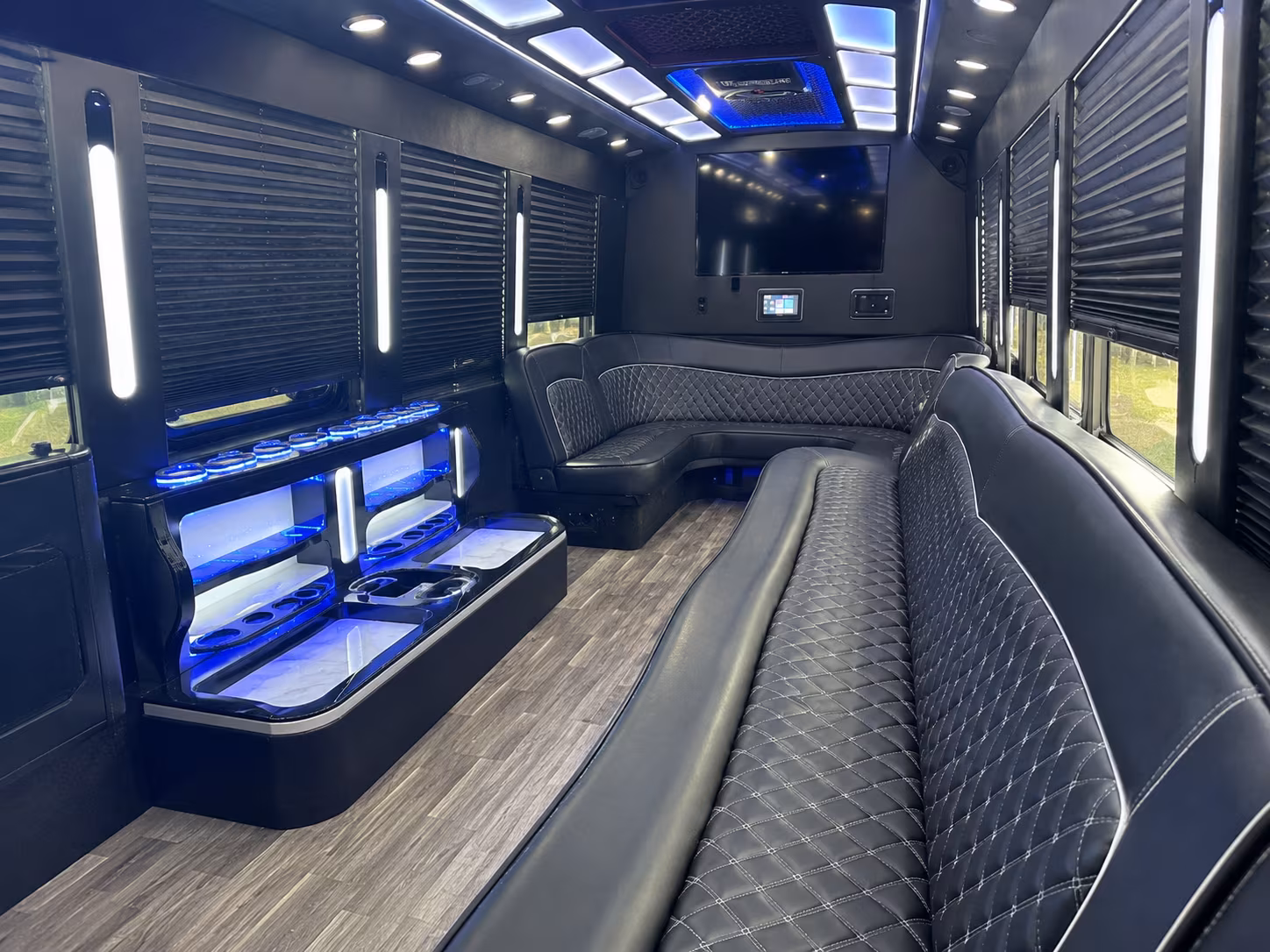 stone mountain park party bus rental