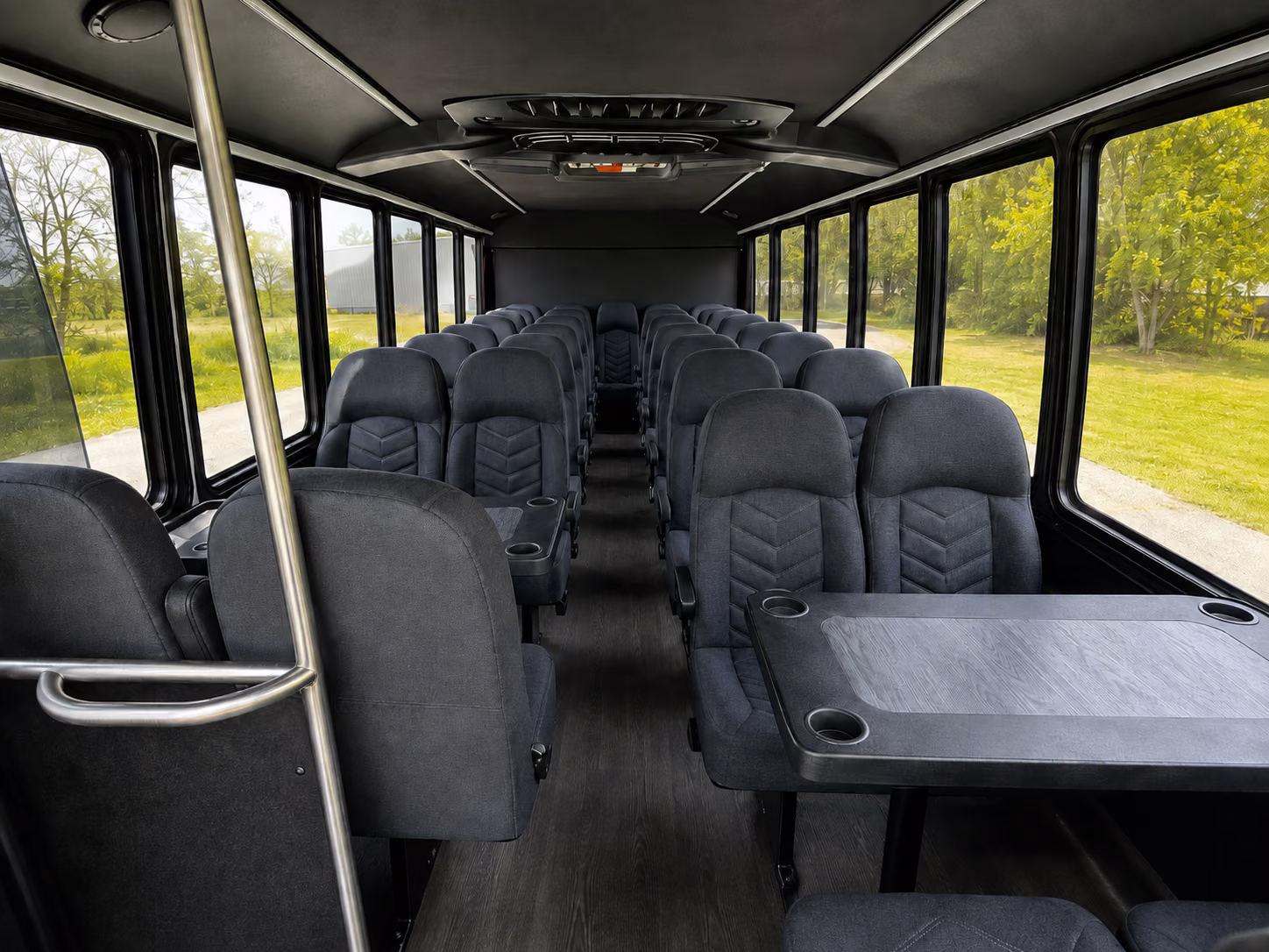 stonecrest 15 passenger minibus interior