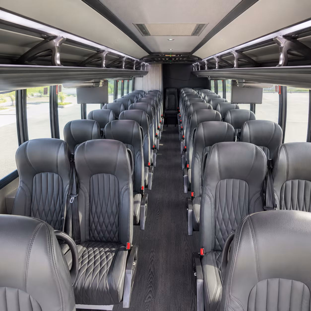 stonecrest 30 passenger minibus interior
