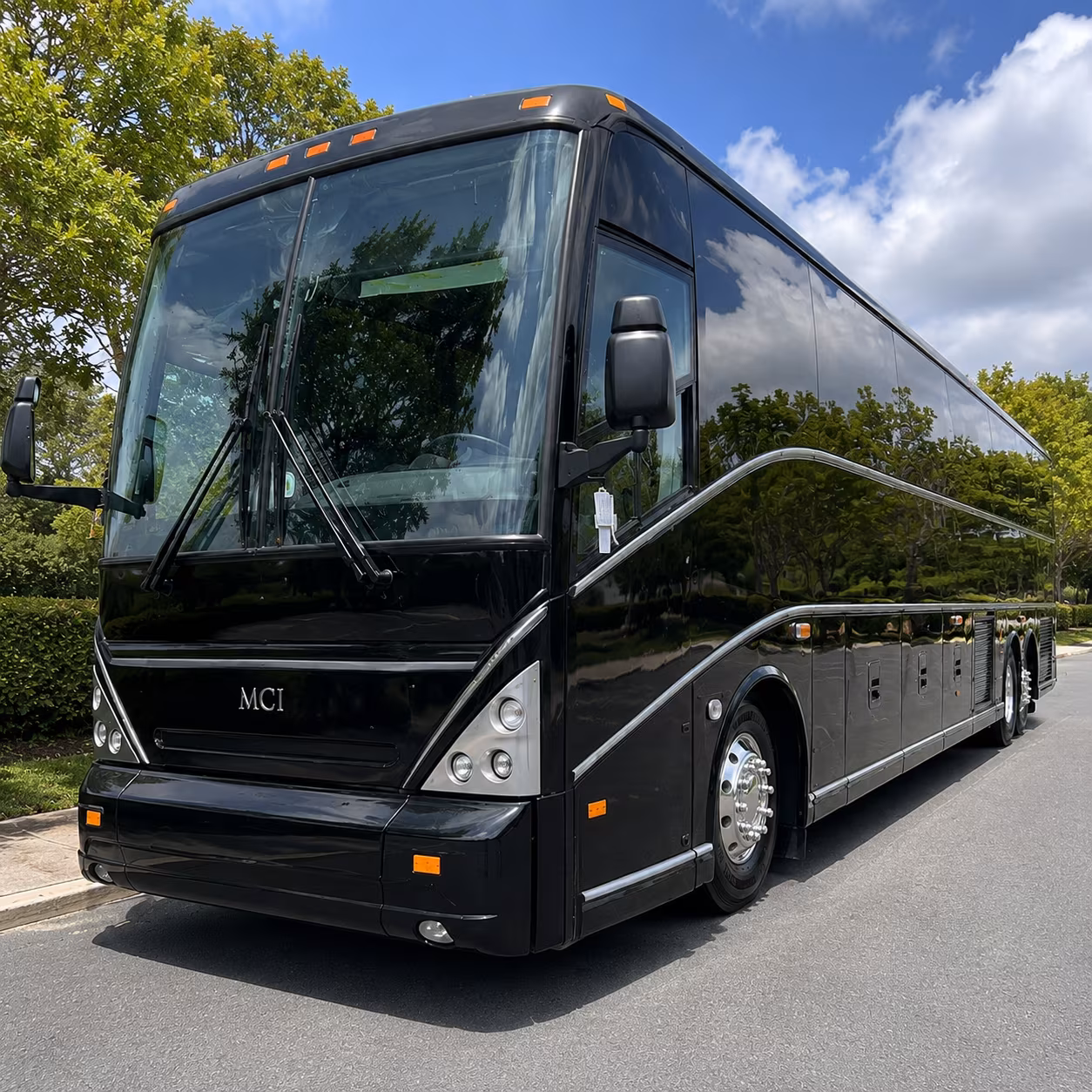 stonecrest 56 passenger charter bus