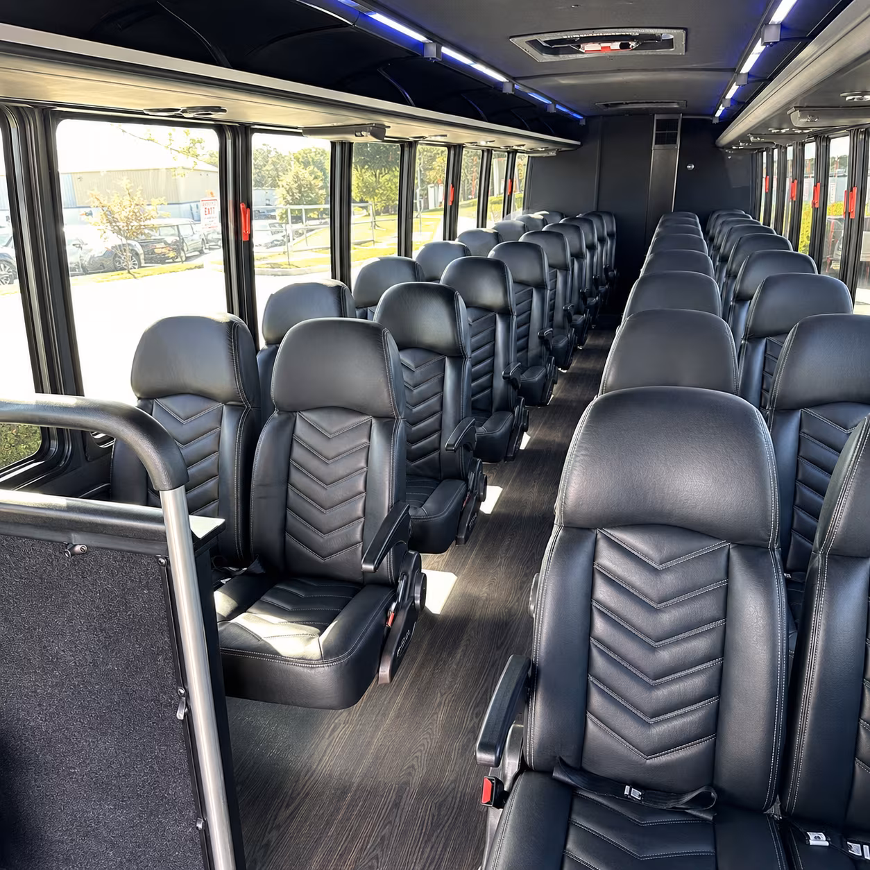stonecrest religious group transportation onboard seating