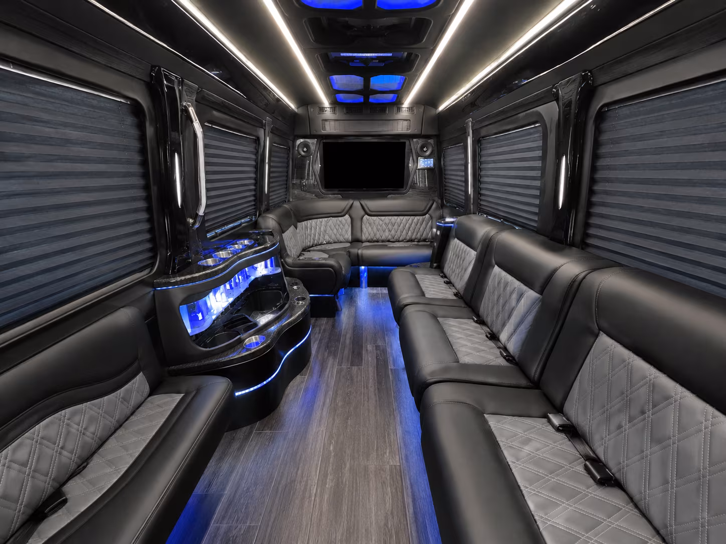 stonecrest sprinter limousine interior