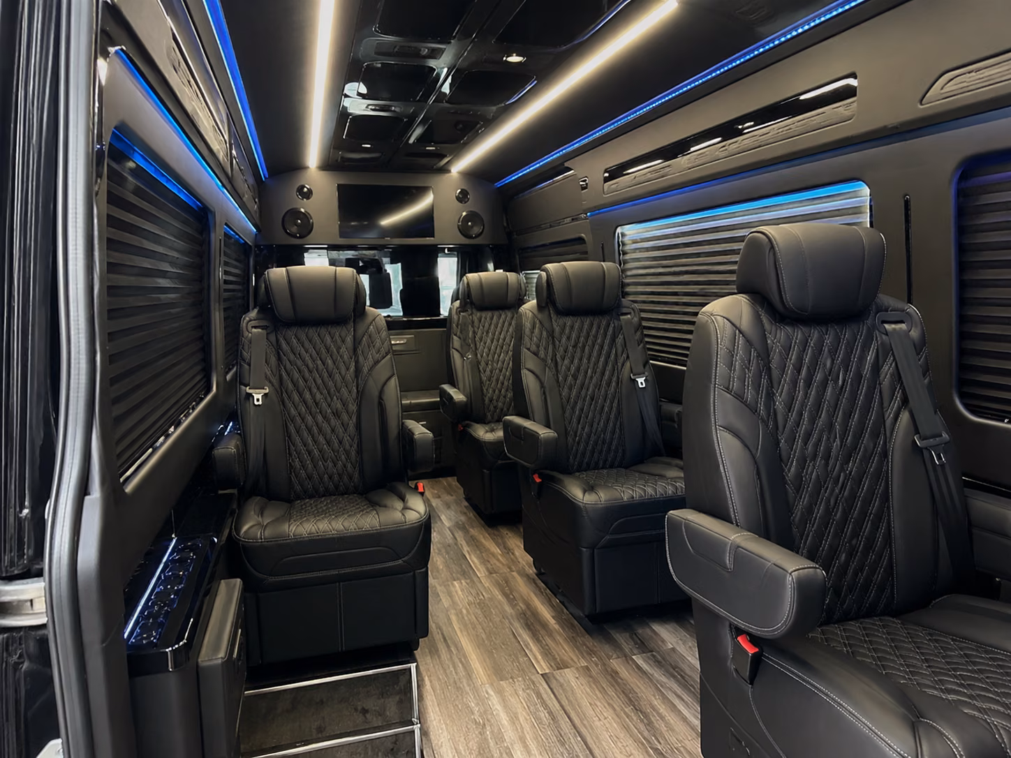 stonecrest sprinter van with driver interior